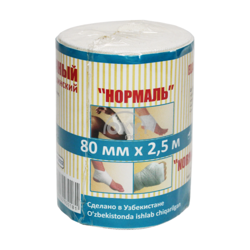 product-Бинт эластичный Normal 80 мм х 2,5 м