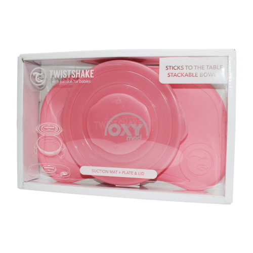 product-Набор посуды для кормления Twistshake розовый