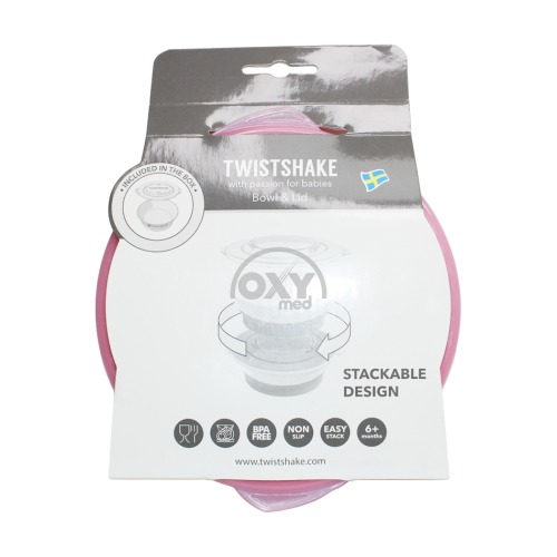 product-Миска Twistshake розовая 6+ месяцев