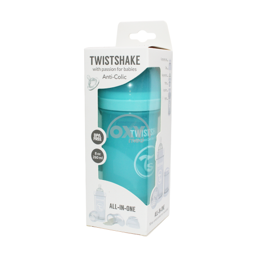 product-Бутылочка антиколиковая Twistshake синяя 260 мл