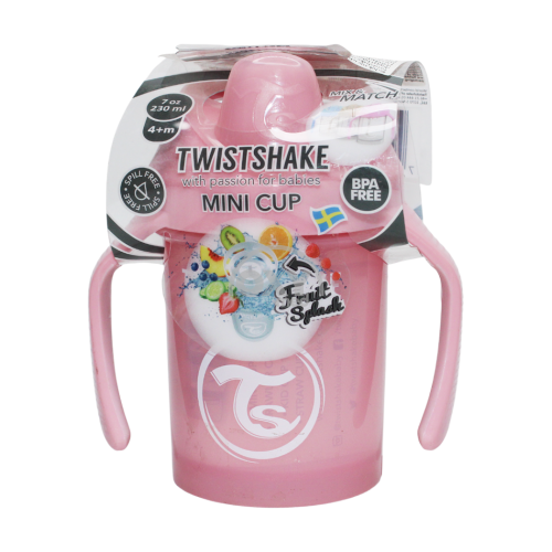product-Поильник-непроливайка Twistshake розовый 4+месяцев 230 мл