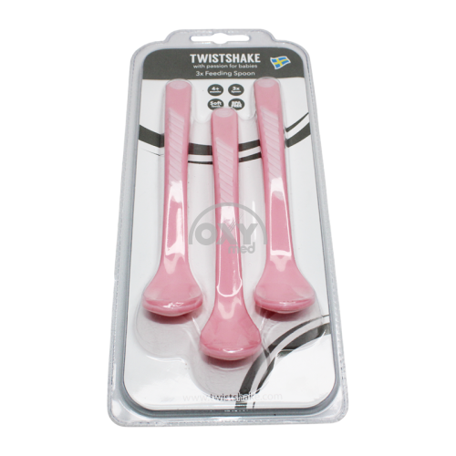 product-Ложки для кормления Twistshake розовые 4+ месяцев №3