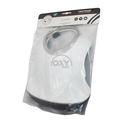 product-Twistshake bib kulrang, oq 4+m No 2