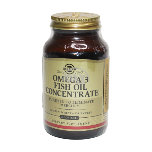 product-Omega-3 baliq yog'i konsentrati 1000 mg No 60 qopqoq.
