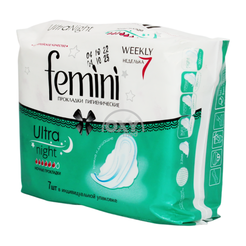 product-Прокладки гигиенические Femini ultra night №7
