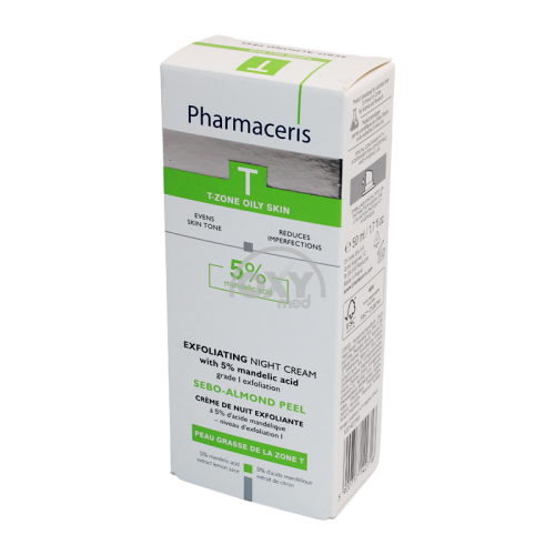 product-Пилинг для лица ночной 5% Pharmaceris T 50 мл SEBO