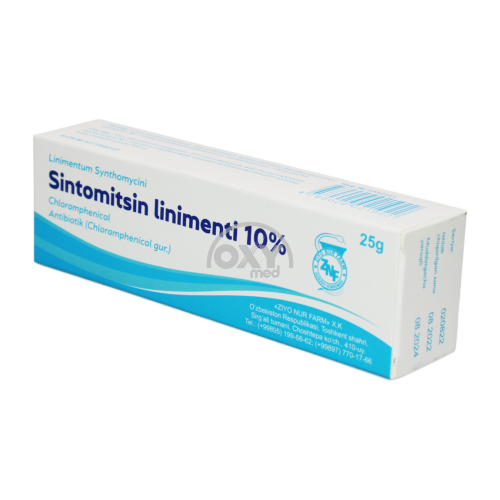 product-Линимент синтомицина 10% 25 г