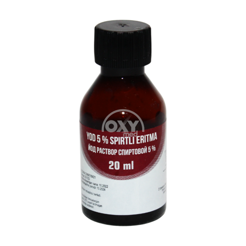 product-Йод 5% 20 мл раствор спиртовой