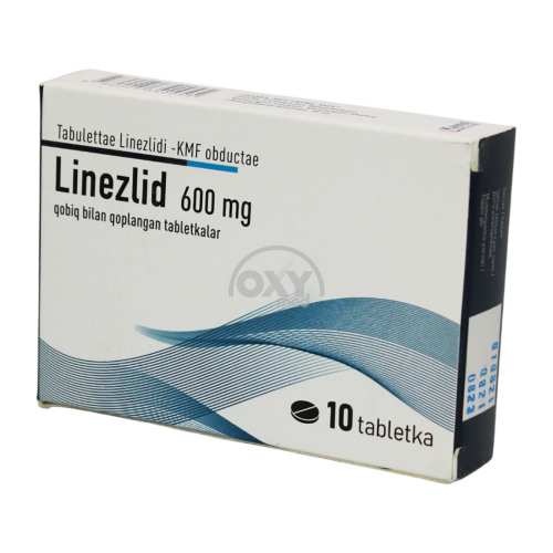 product-Linezlid 600 mg № 10 tabletkalari