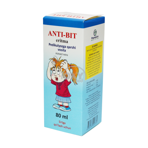 product-Anti-Bit 80 ml tashqi foydalanish uchun eritma. eslatmalar