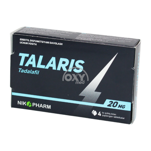 product-Talaris 20 mg № 4 tabletkalari