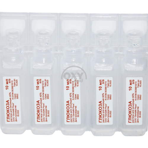 product-Глюкоза 40% 10 мл №5 раствор для инфузий