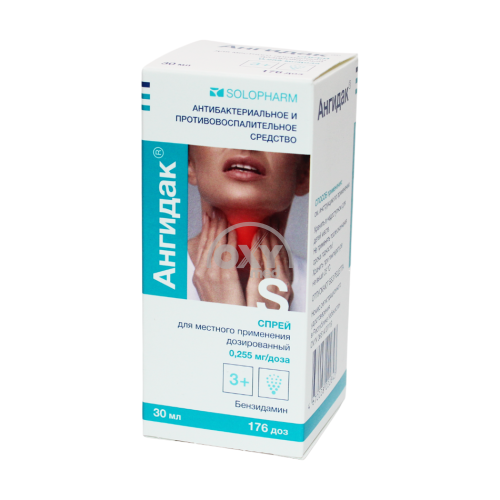 product-Angidak 0,255 mg/doza 176 doza 30 ml joylar uchun buzadigan amallar. va boshqalar