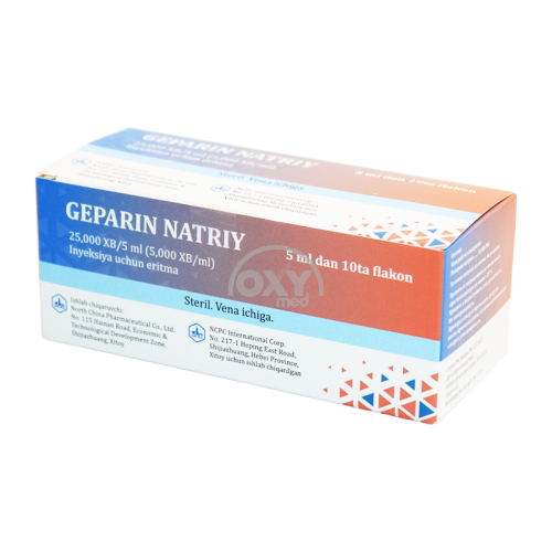product-Гепарин Натрия 25000 МЕ/5 мл 5 мл №10 раствор для инъекций