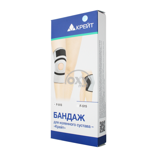 product-Бандаж для коленного сустава F-513 №5 Крейт серый