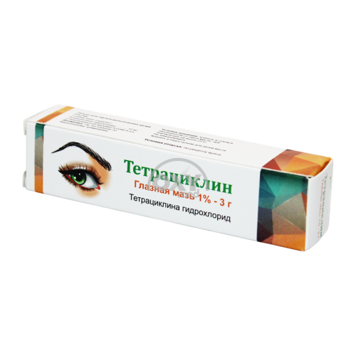 product-Тетрациклин 1 % 3 г глазная мазь