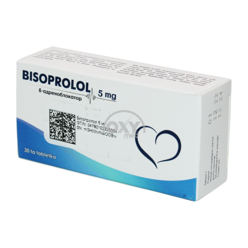 product-Бисопролол 5 мг №30 таблетки