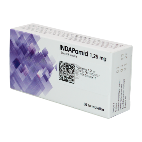 product-INDAPamid 1,25 mg № 30 tab.