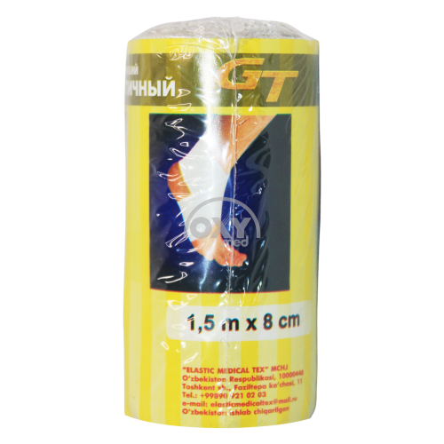 product-Elastik bandaj asal. GT 1,5 m x 8 sm