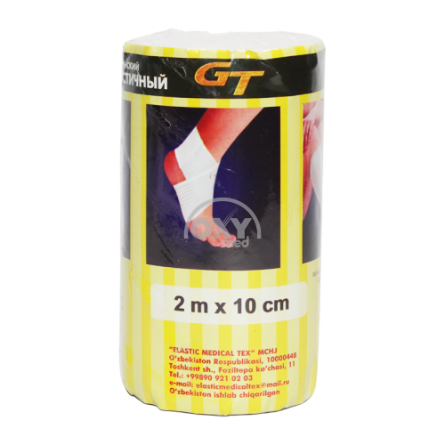 product-Elastik bandaj asal. GT 2 m x 10 sm
