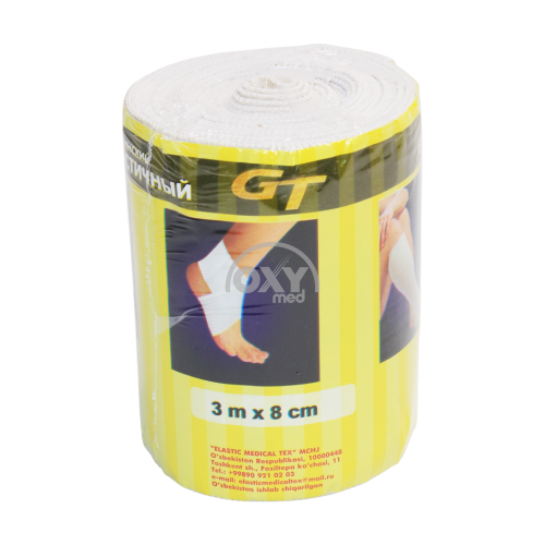 product-Бинт эластичный медицинский GT 3м х 8см