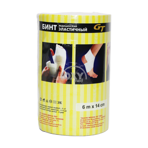 product-Elastik bandaj asal. GT 6 m x 14 sm