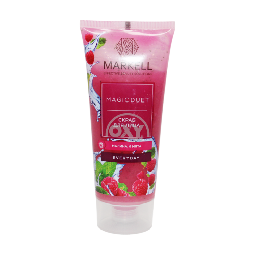 product-Yuz uchun skrab MARKELL malina va yalpiz 100ml