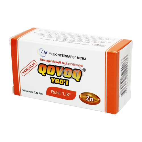 product-Масло тыквенное LIK c цинком 0,3 г №50 капсулы