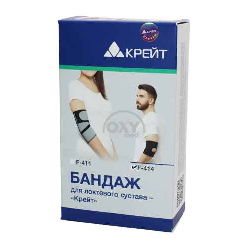 product-Бандаж для локтевого сустава F-414 №4 Крейт черный