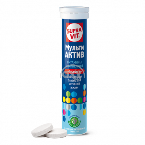 product-Суправит Мульти Актив 4 г №20 таблетки шипучие
