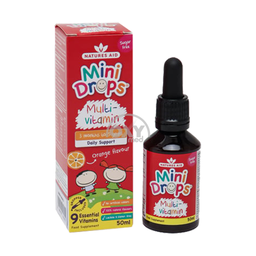 product-Mini Drops Multivitaminli 50 ml tomchi