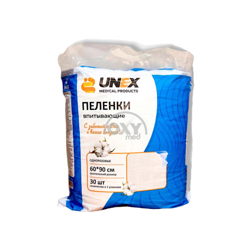 product-Пеленки Unex одноразовые 60*90 см №30