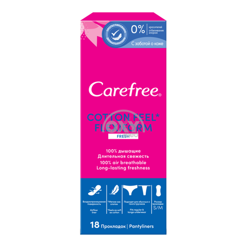 product-Прокладки ежедневные Carefree Flaxi Form №18