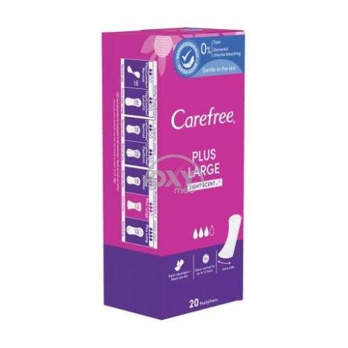 product-Har kuni qistirmalari Carefree Large Plus Light №20