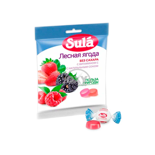 product-Candy karamel Sula Wild berry 60g