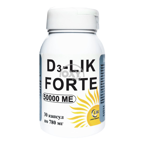 product-D3-LIK Forte 50000IU 780 mg № 30 qopqoq.