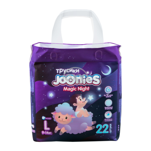 product-Трусики JOONIES Magic Night размер L №22 (9-14кг)