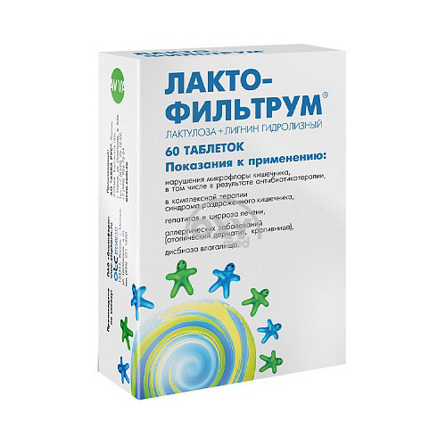 product-Лакто-фильтрум 500 мг таблетки №60