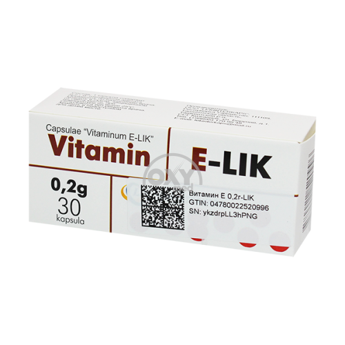 product-Vitamin E-LIK 0,2g No 30 dona