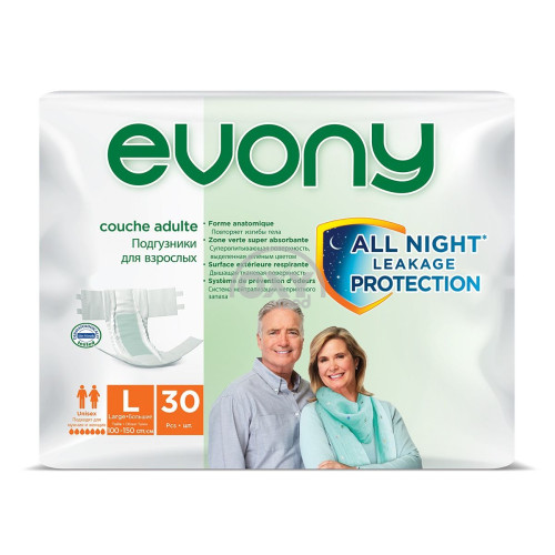 product-Подгузники для взрослых "Evony" Large №30