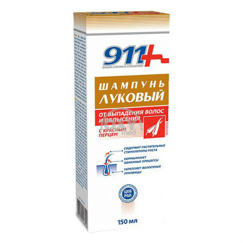 product-Shampun 911 Piyoz qizil qalampir 150ml