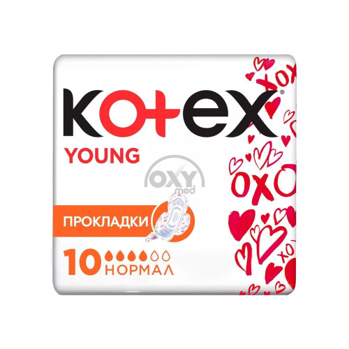 product-Прокладки гигиенические "Kotex" Young нормал №10