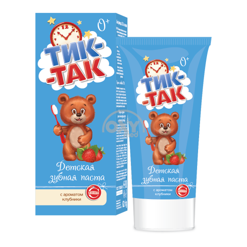 product-Зубная паста "Тик-Так" с ароматом клубники 0+ 62 г