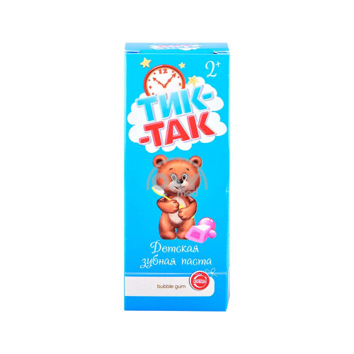 product-Зубная паста "Тик-Так" Bubble gum 2+ 62 г