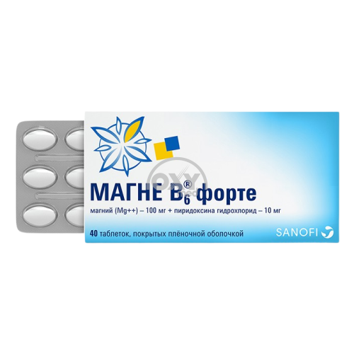 product-Магне В6 форте 100 мг/10 мг №40 таблетки