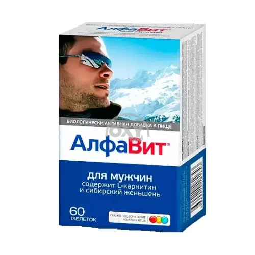 product-Алфавит для мужчин №60 таблетки