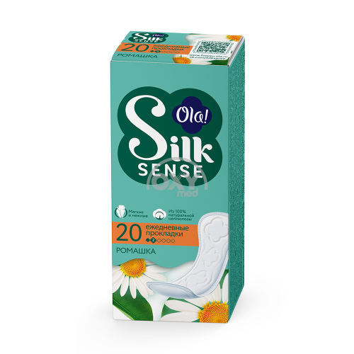 product-Прокладки "OLA" Ежедневные Silk Sense (ромашка) №20