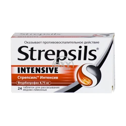 product-Стрепсилс Интенсив 8,75 мг №24 таблетки мед/лимон