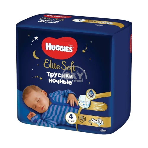 product-Трусики-подгузники Huggies Elite Soft ночные размер #4 №19