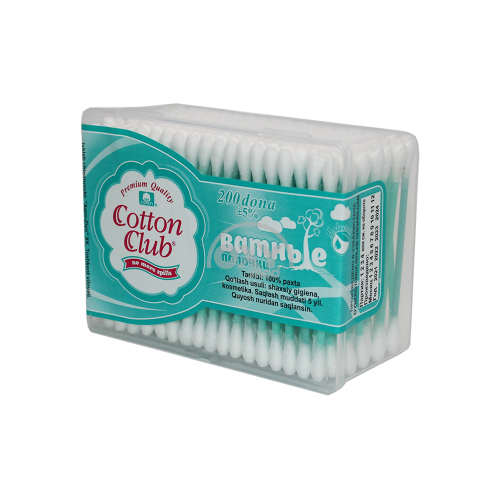 product-Ватные палочки Cotton сlub в прямоугольной упаковке №200